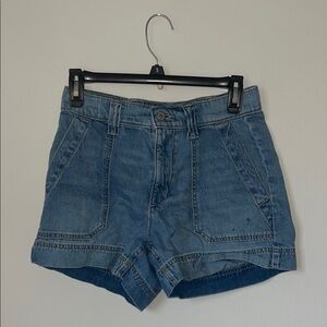 Blue Denim Shorts